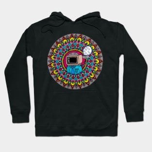 TV Head Mandala Hoodie